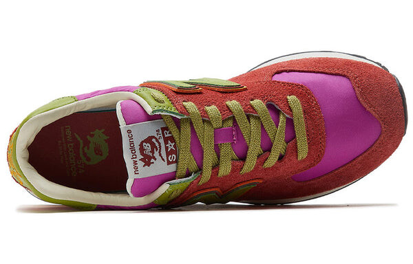 Кроссовки бродячие крысы x 574 New Balance, красный — фото 4