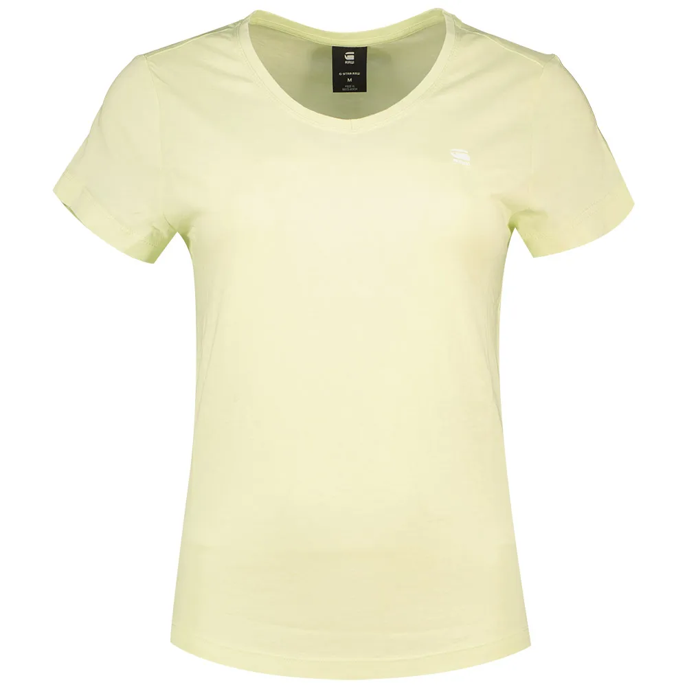 

Футболка G-Star Eyben Slim 2.0 short sleeve v neck, желтый