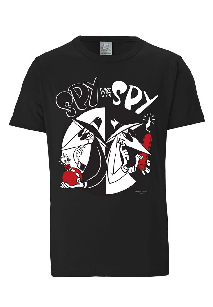 

Футболка LOGOSHIRT Shirt Mad - Spy vs. Spy, черный