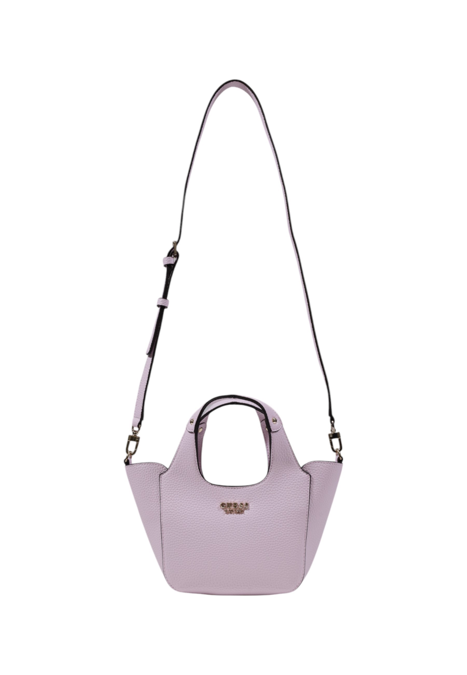 

Сумка Guess хобо, розовый