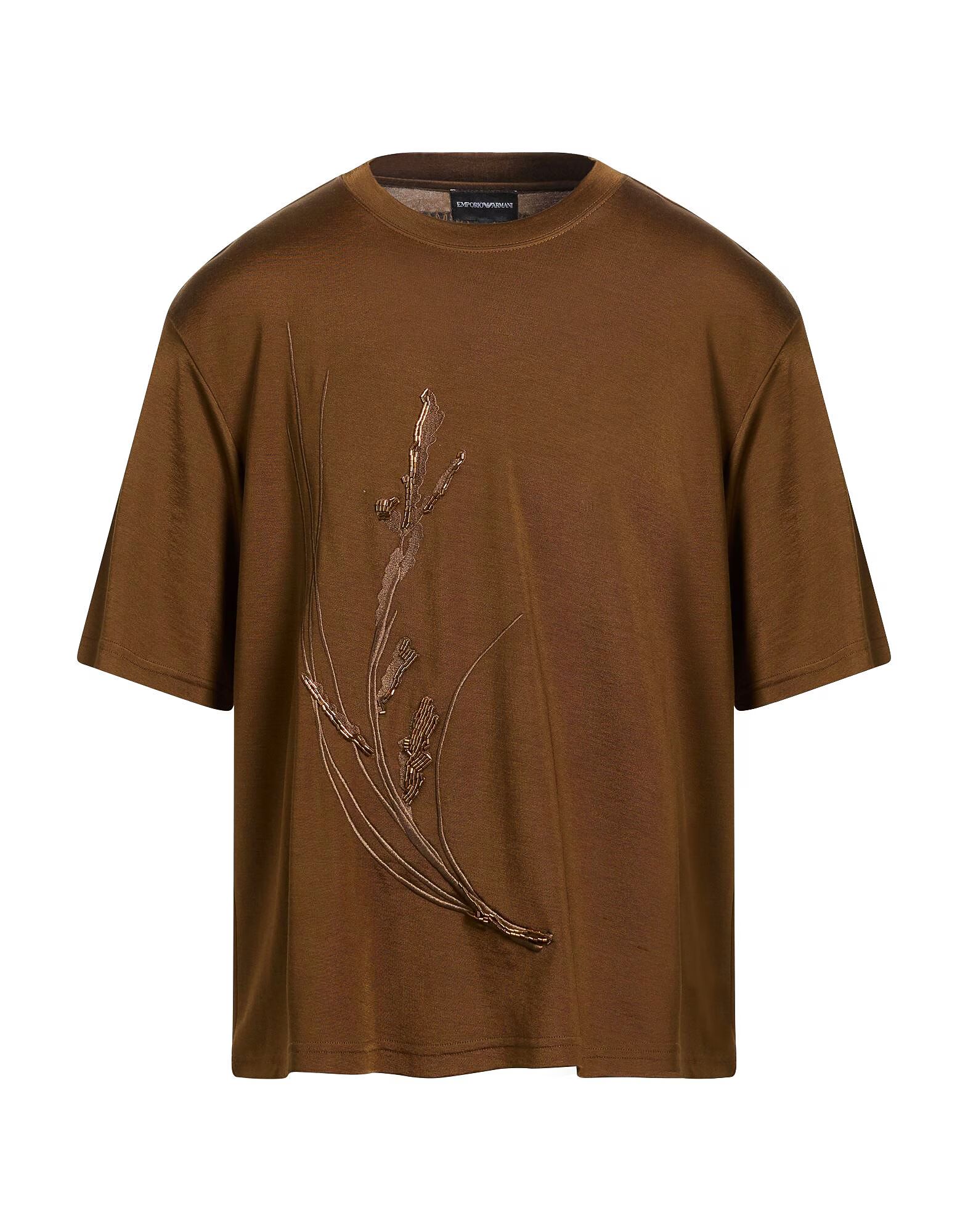 

Футболка Emporio Armani, коричневый