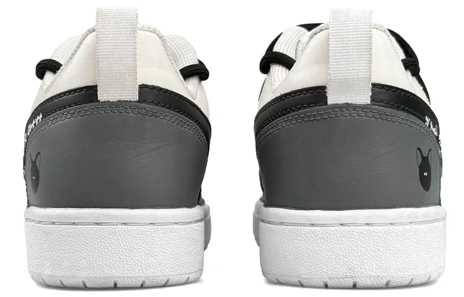 

Кроссовки Nike Court Borough Skateboarding Shoes Women's Low-top White, серый