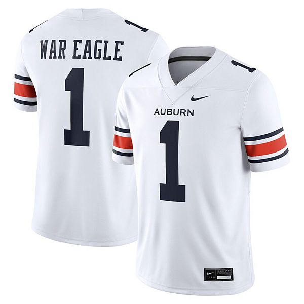 

Мужская футболка Auburn Tigers away white Nike