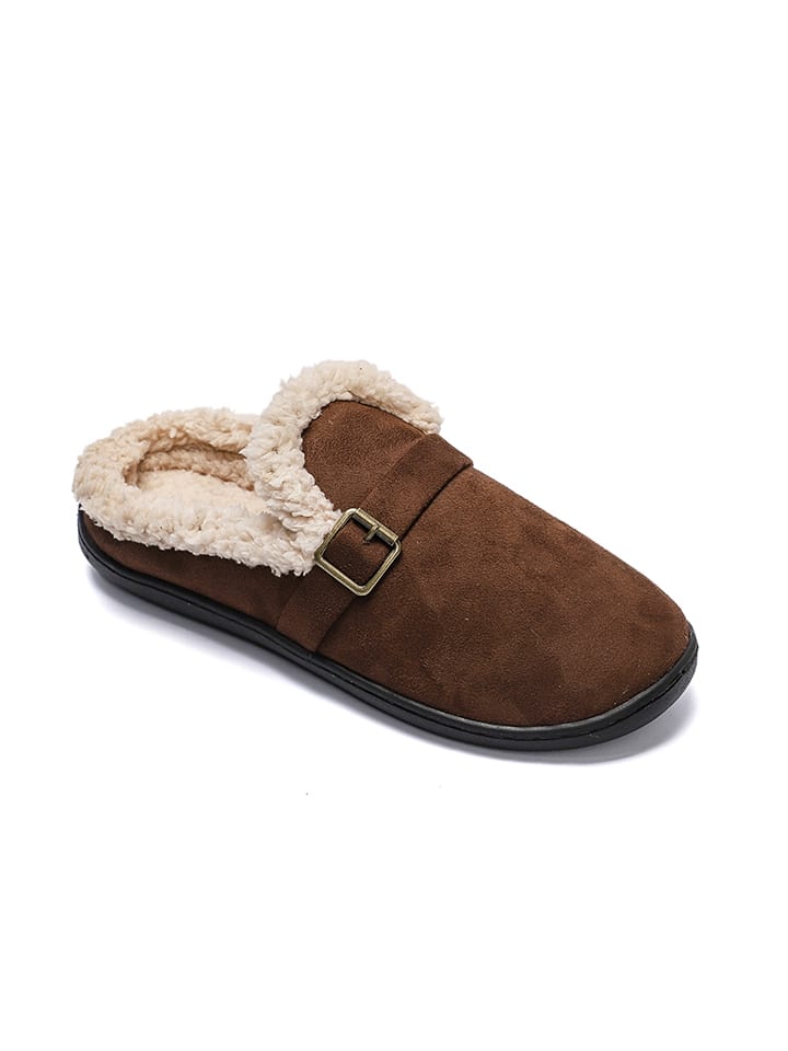 

Коричневые тапочки Confly