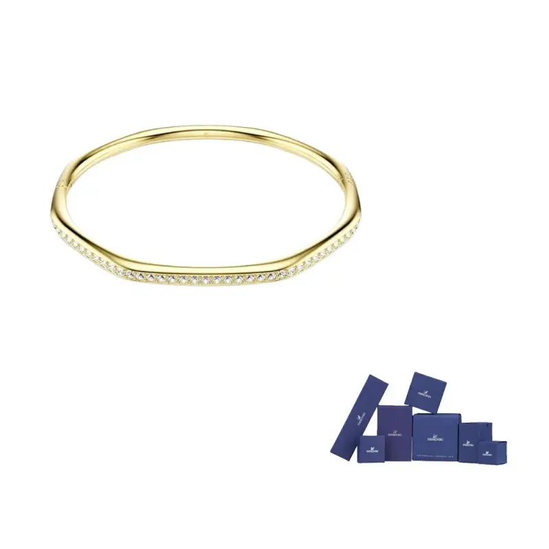

Swarovski Браслет Dextera Gold Crystal с кристаллами