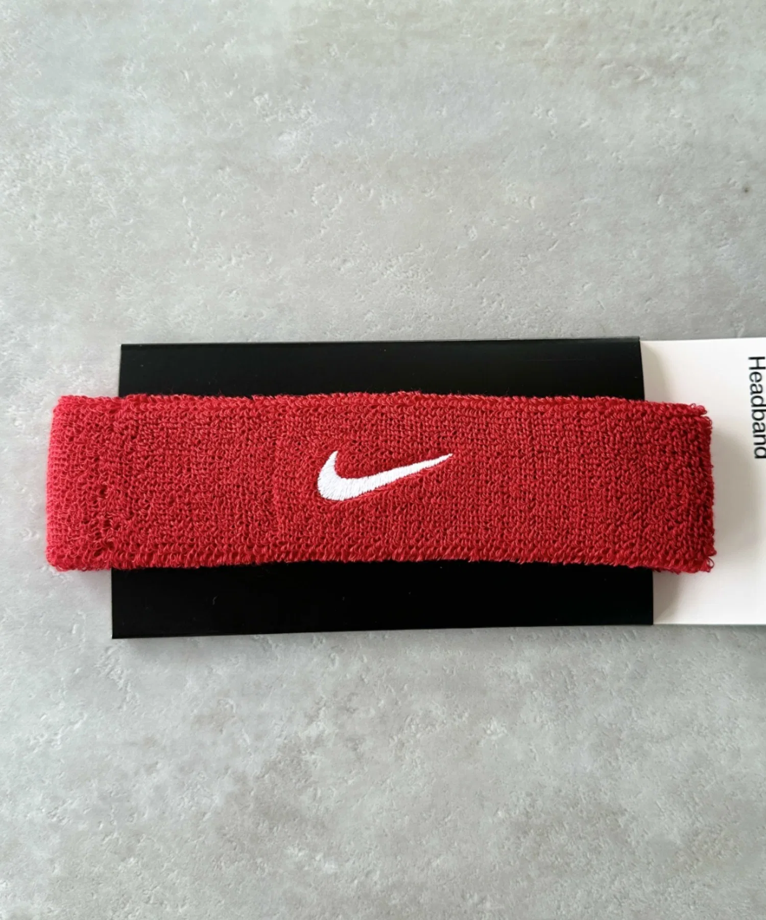 NIKE (Nike) / Повязка на голову с вышитым логотипом Swoosh