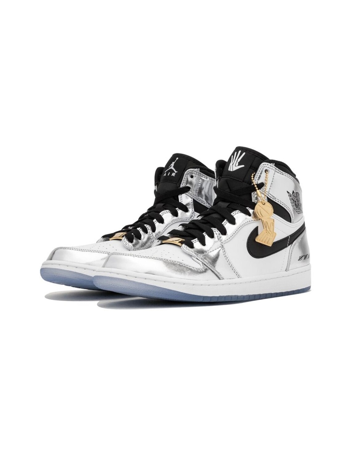 Jordan кроссовки Air Jordan 1 Hi Retro, белый — фото 2