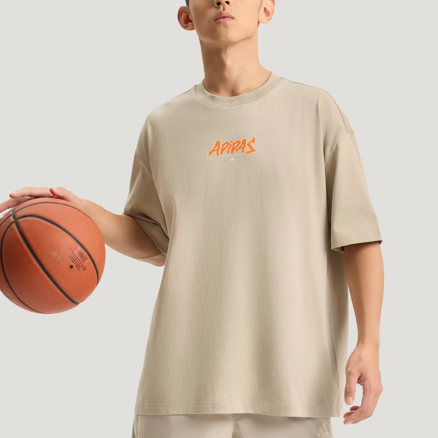 Футболка баскетбольная мужская Adidas, Miracle Brown — фото 4