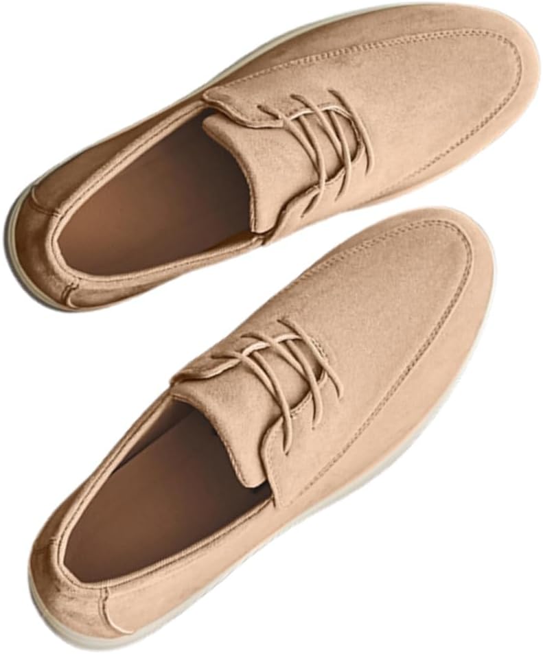 

Модные мужские кроссовки большого размера с низким верхом - мягкая и удобная внутренняя часть, легкие, противоскользящие и долговечные. Идеально подходят для прогулок и официального ношения Clolinde, бежевый