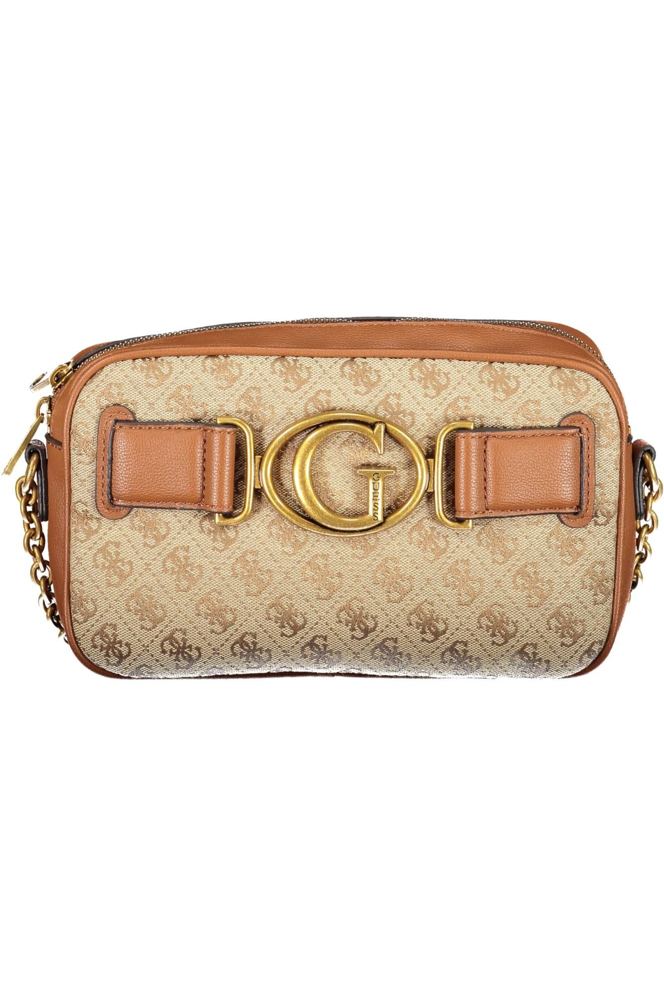 

Коричневая женская сумка из полиуретана Guess Shoes