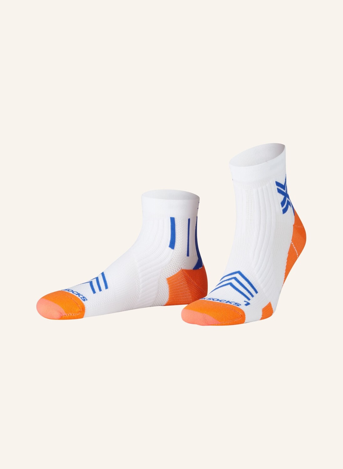 

Спортивные носки run expert X-SOCKS, белый/неоновый оранжевый/синий