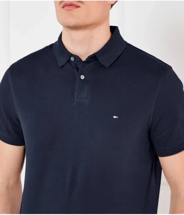 Поло 1985 regular fit Tommy Hilfiger, темно-синий — фото 4
