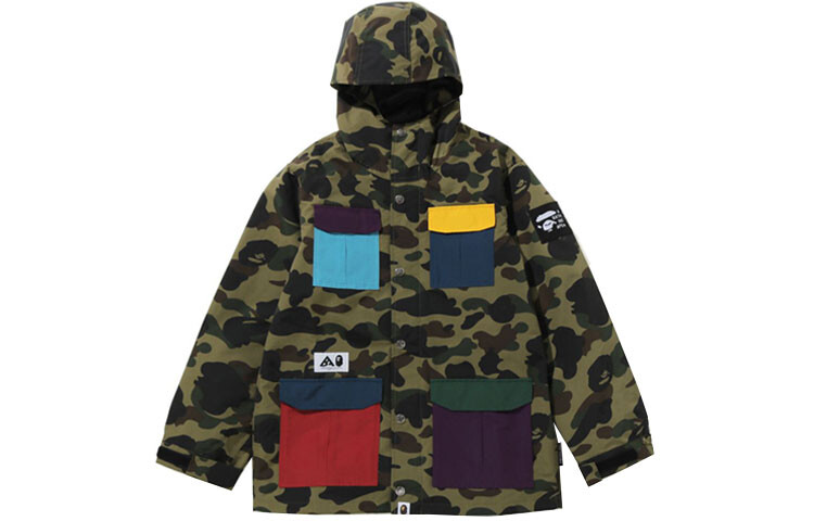 Детская куртка A Bathing Ape, желтый — фото 2
