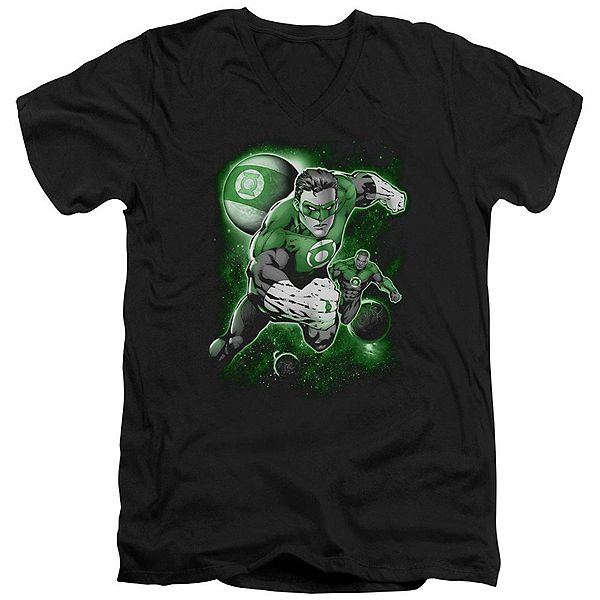 

Футболка Green Lantern Lantern Planet с V-образным вырезом Licensed Character