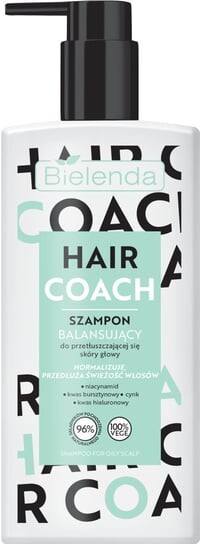 

Балансирующий шампунь Hair Coach для жирной кожи головы, 300 мл Bielenda
