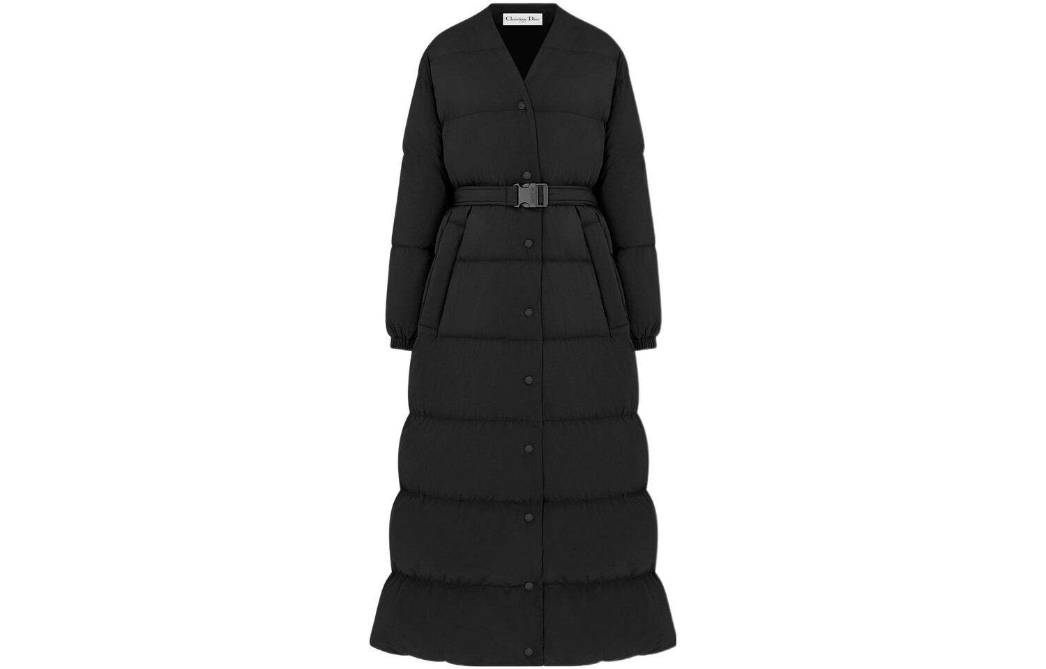 

Пальто женское черное Dior