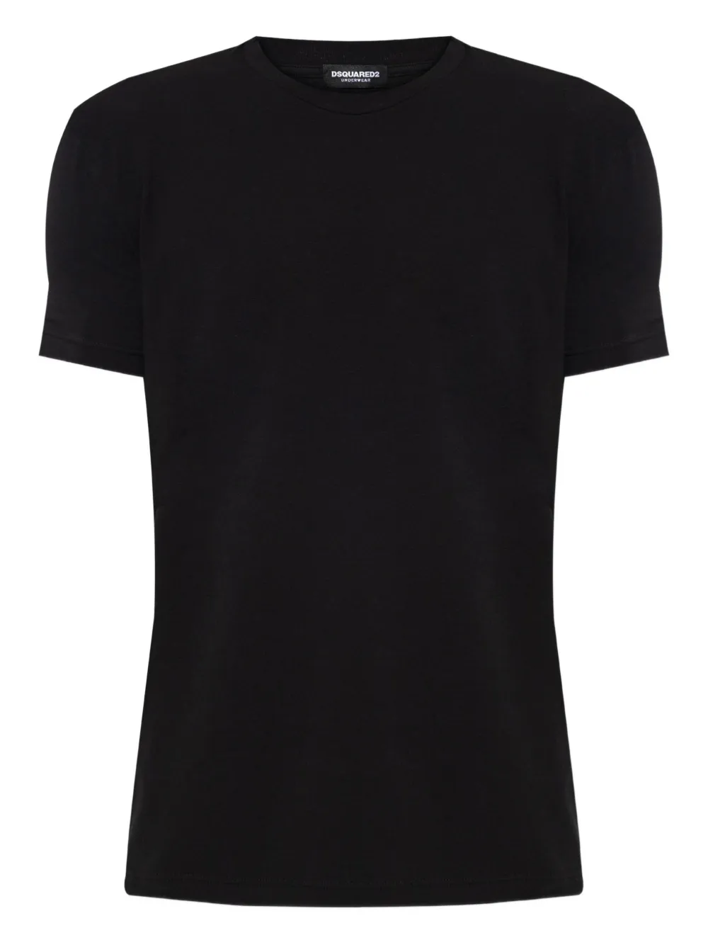 

Футболка с логотипом Icon из хлопка DSQUARED2, черный