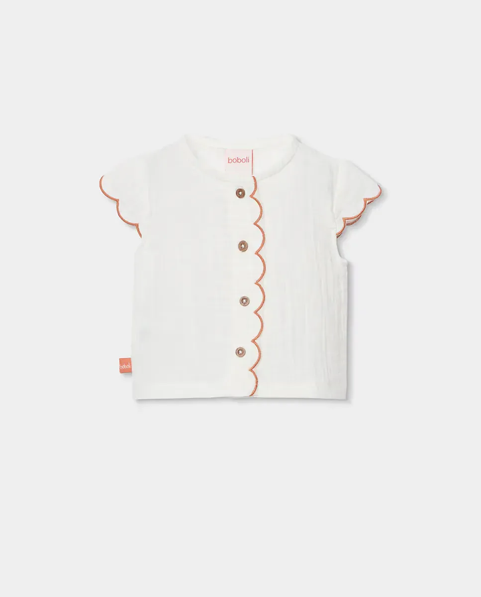 Комплект для новорожденной девочки Boboli, Marrón / Naranja — фото 2