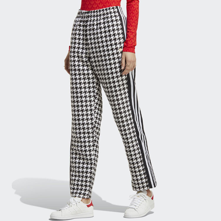 Adidas Originals Женские повседневные брюки, цвет Black/White — фото 4