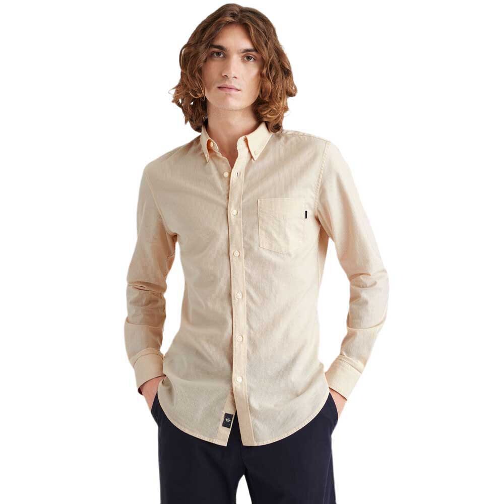 

Рубашка с длинным рукавом Dockers Oxford, бежевый