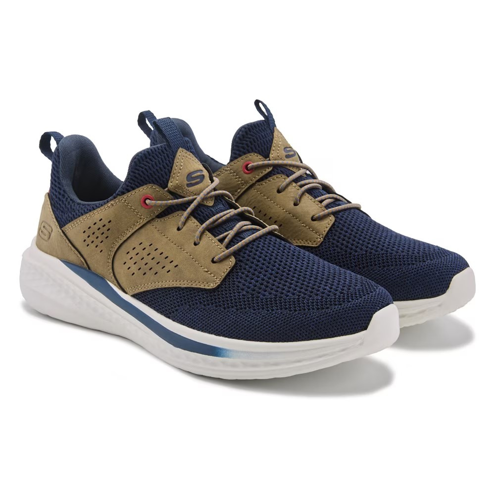 

Кроссовки Breyer slip on Skechers, синий