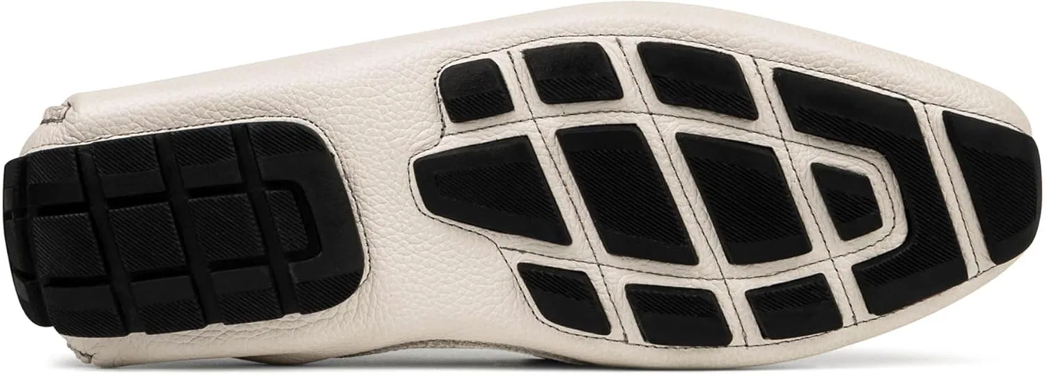 Мужские лоферы Donald J Pliner Dorion Driving Style, Cream White — фото 4