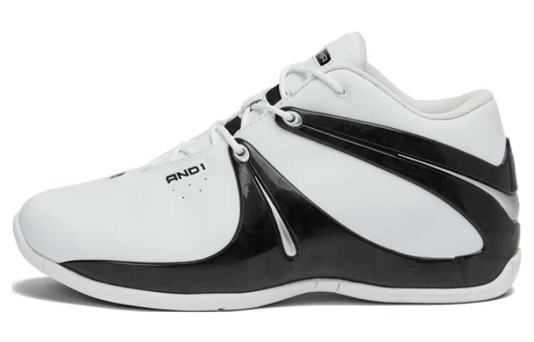 

Баскетбольные кроссовки мужские среднего размера белые/черные And1