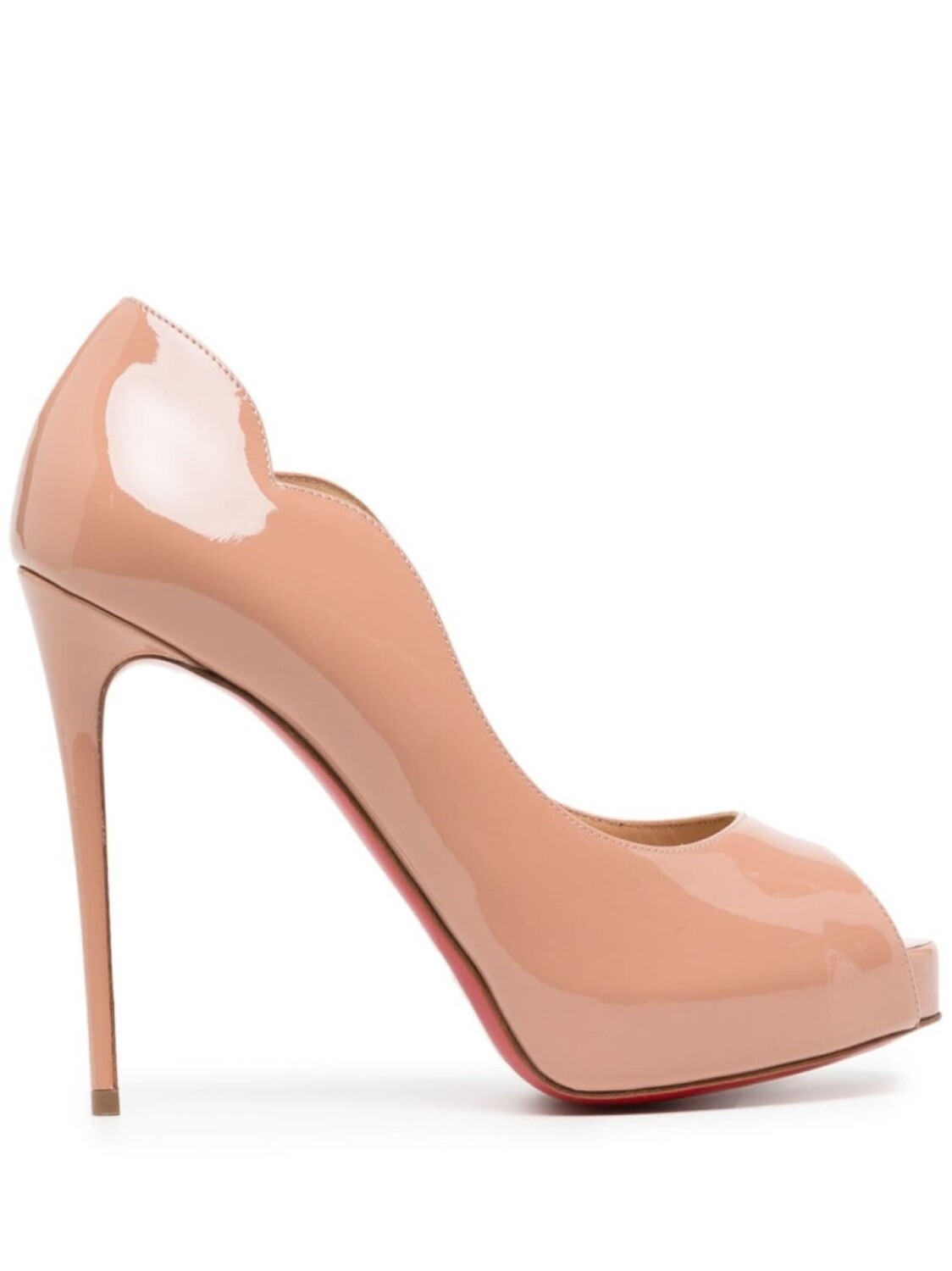 

Лакированные туфли Hot Chick Alta 120 Christian Louboutin, розовый