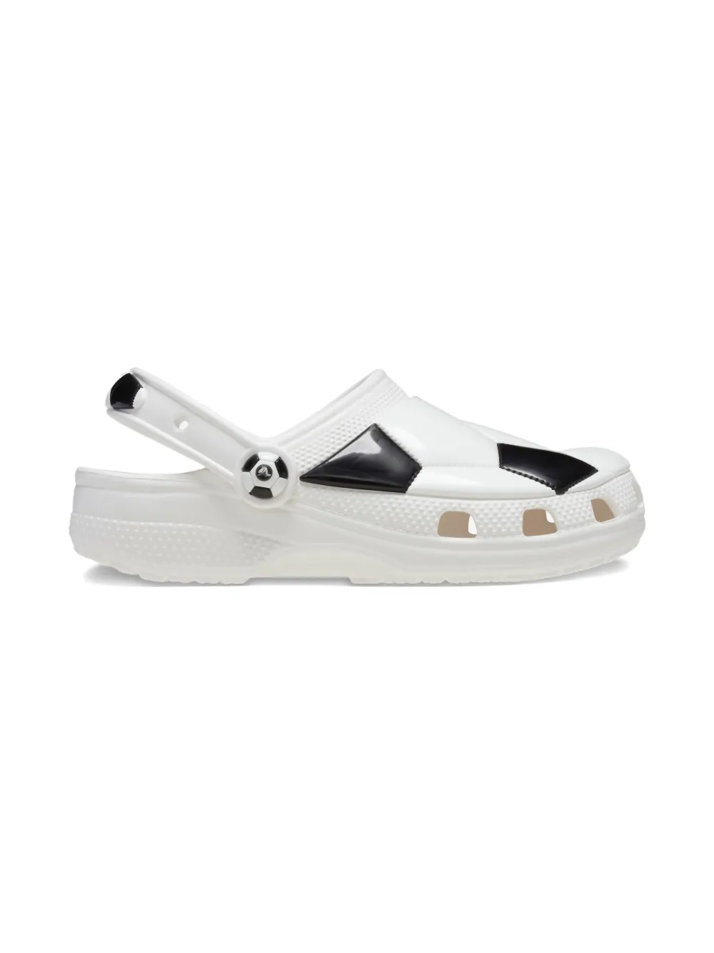 

Клоги с узором Crocs Kids, белый