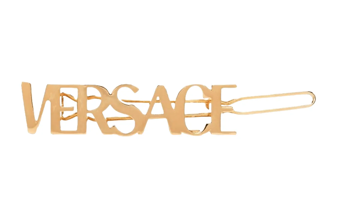 Заколка с логотипом VERSACE, золото