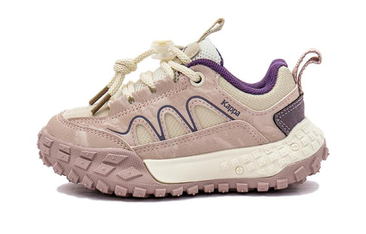 

Детские кеды Kids Low-top бежевый/розовый Kappa Kids, розовый