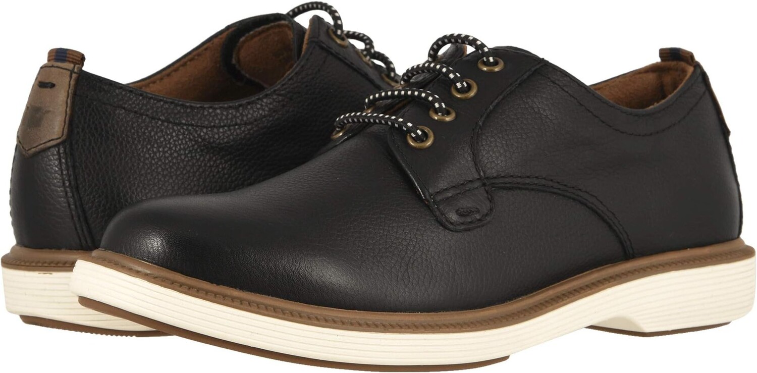

Оксфорды Supacush Plain Toe Ox, Jr. Florsheim, цвет Black Smooth/White Sole