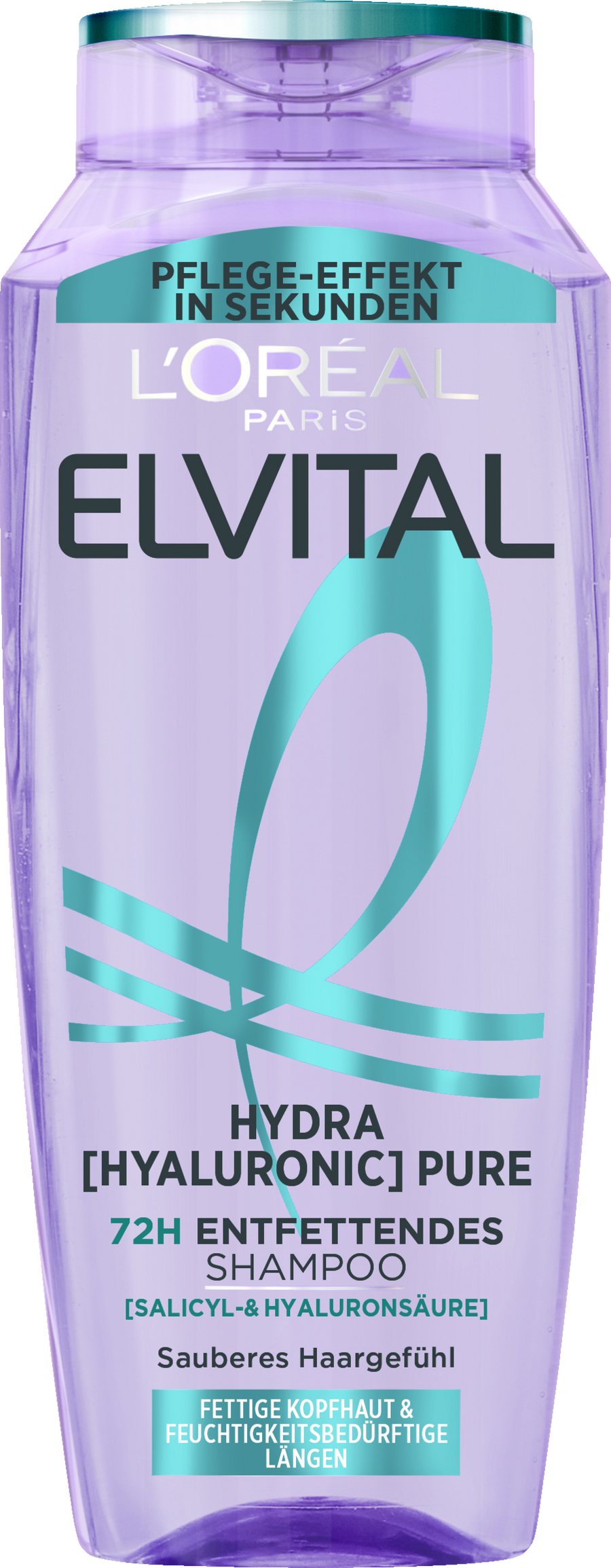 

Шампунь L’Oréal Paris Elvital Hydra Hyaluronic Pure 72H Entfettendes Shampoo