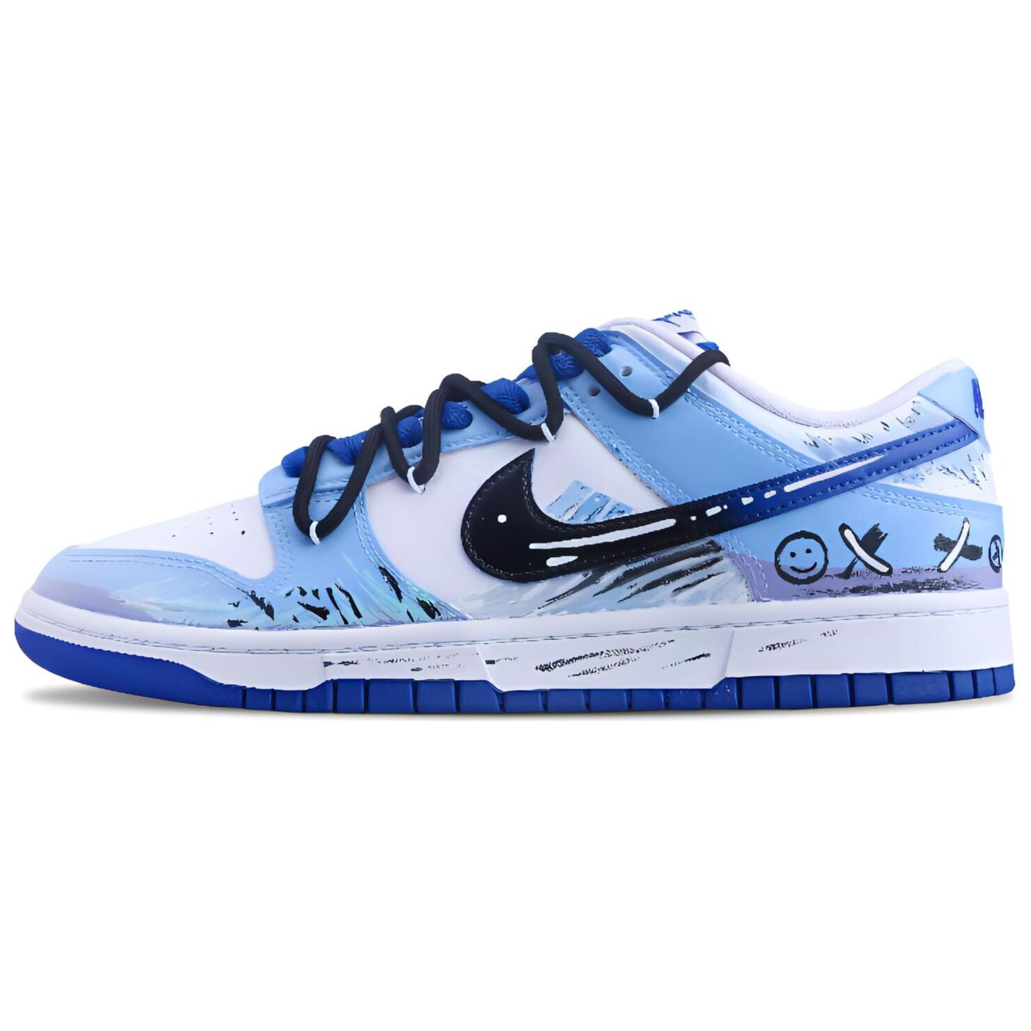 

Мужские кроссовки для скейтбординга Nike Dunk, Weird graffiti