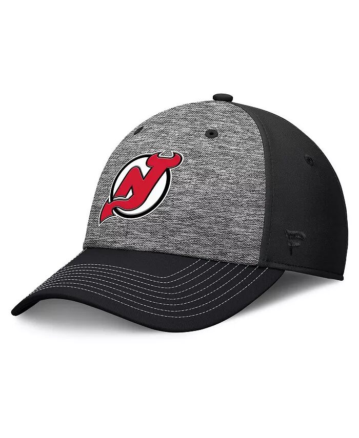 

Мужская серо-черная бейсболка New Jersey Devils Fundamental Top Shelf 2-Tone Flex Fanatics
