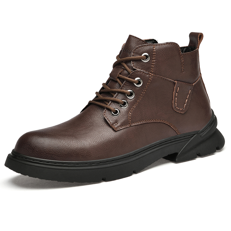 

Eminu Мужские ботинки Martin черно-коричневые [Всесезонные], цвет Brown[All-Season]