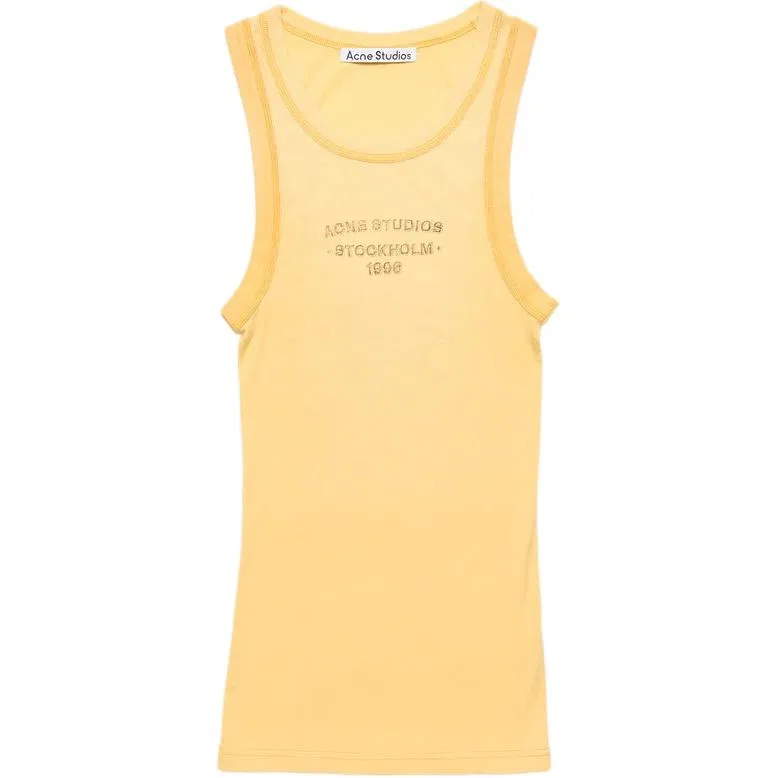Топ Acne Studios SS26 Unisex светло-желтый