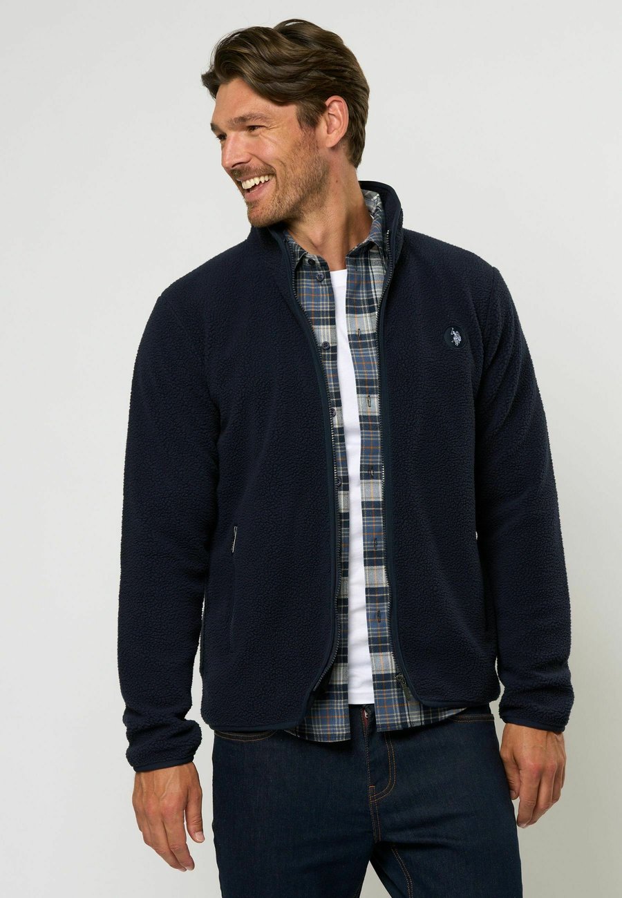 

Флисовая куртка U.S. Polo Assn. Fleece jacket, Dark Sapphire/Dark Blue