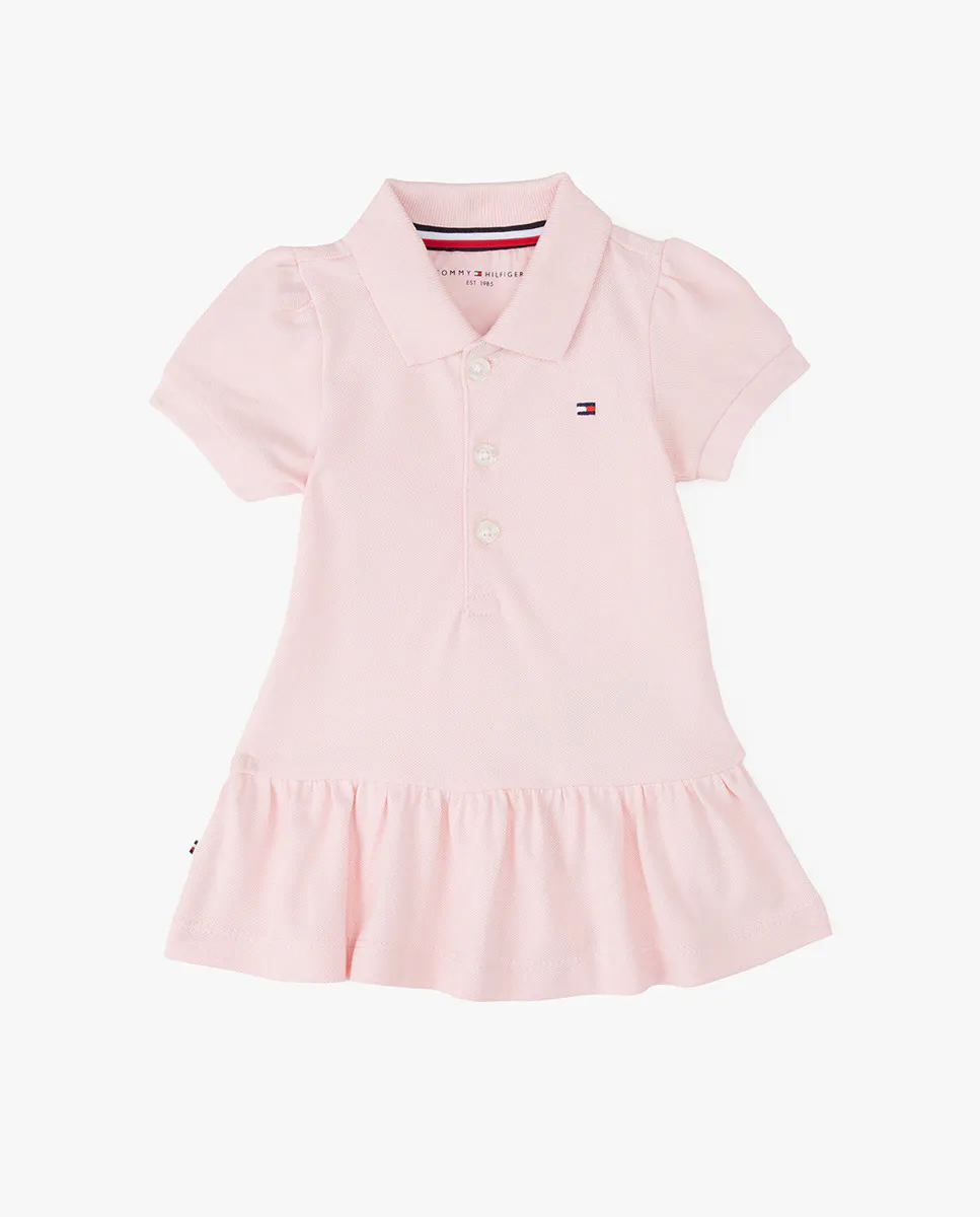 

Платье для девочки в стиле поло с рюшами Tommy Hilfiger, цвет Rosa