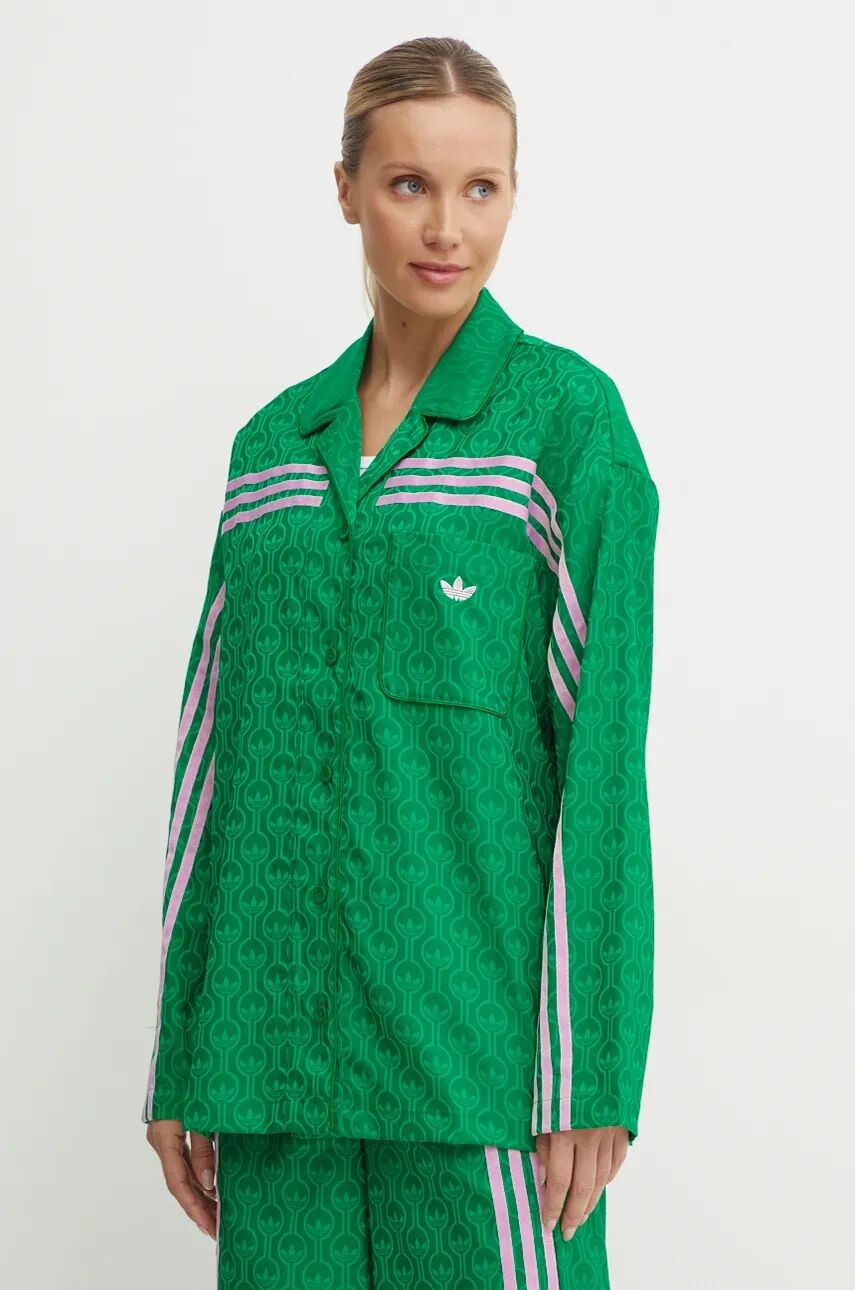 

Футболка adidas Originals 70s Top, зеленый