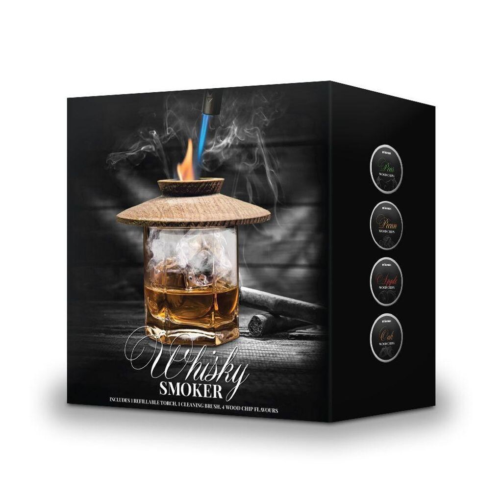 

Набор для курения WHISKY SMOKER + деревянные столовые приборы MikaMax
