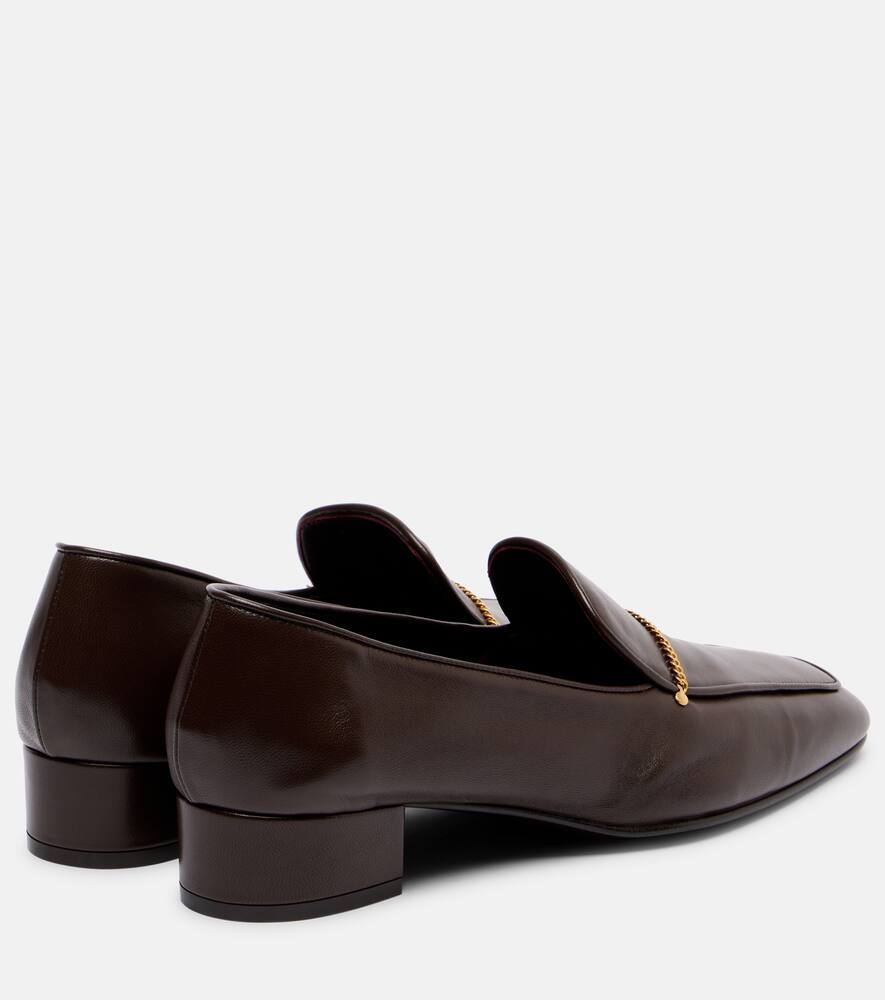 Туфли-лоферы Fair And Square 30 из кожи Herbert Levine, Dark Brown — фото 2