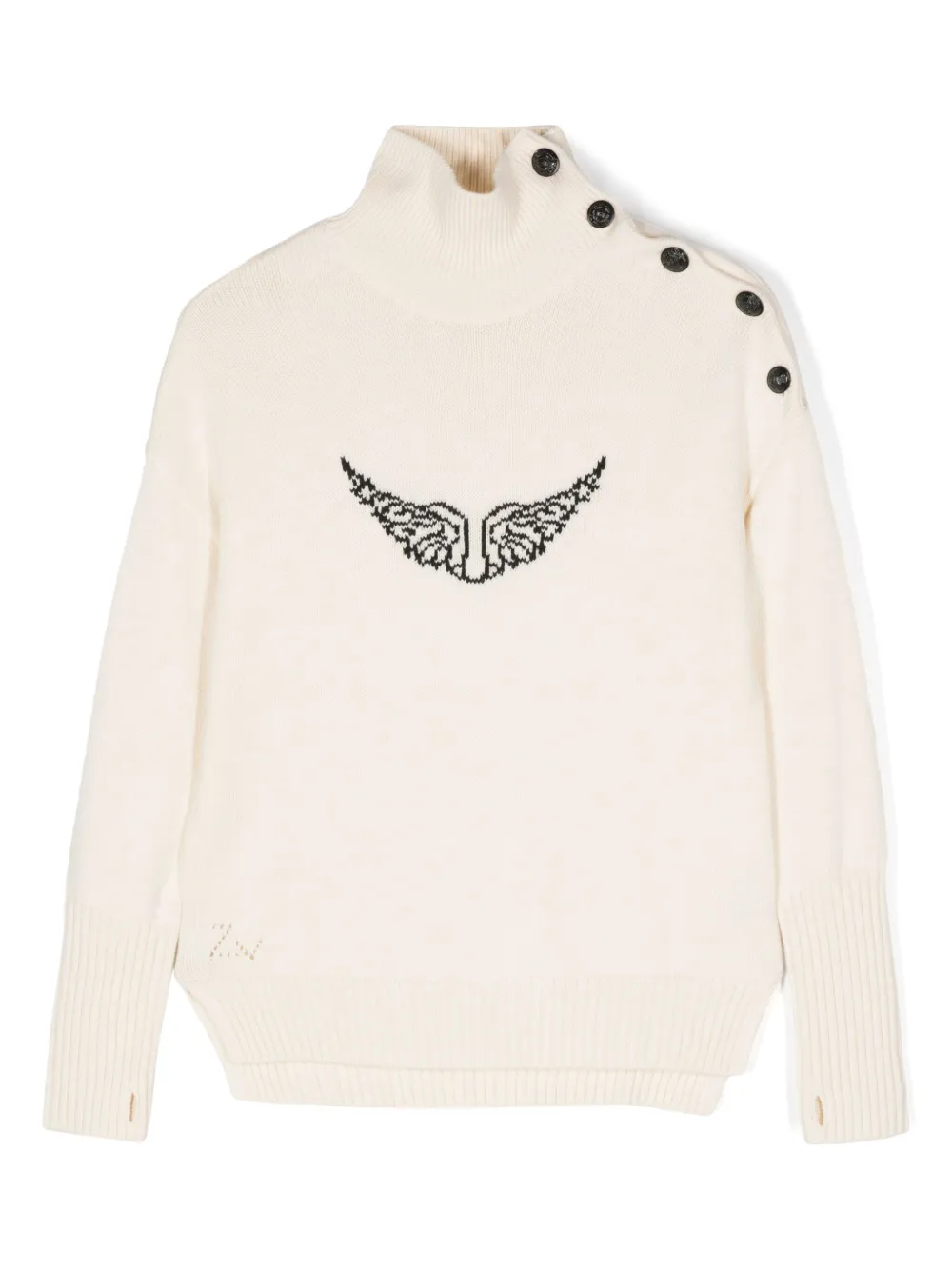 

Джемпер Almy Zadig & Voltaire Kids, белый