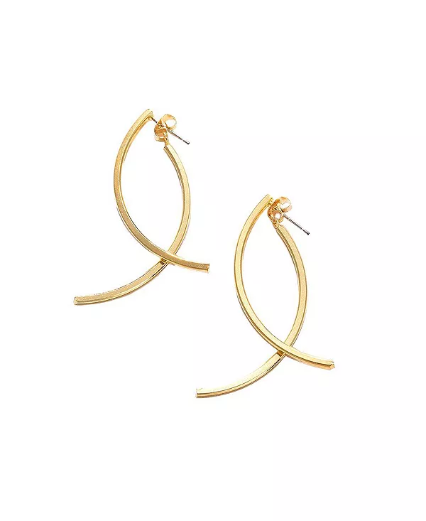 

Женские серьги-подвески на подкладке Sohi, gold