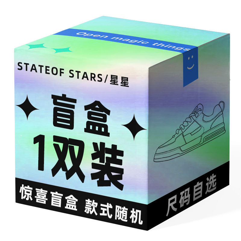 

Stateof Stars Низкие массивные кроссовки унисекс случайный стиль, цвет Random Style *1