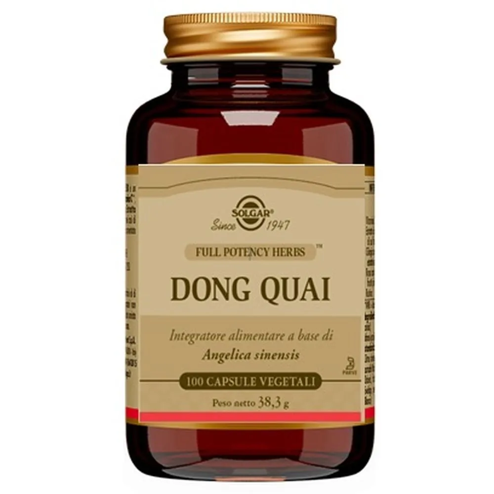

Solgar Dong Quai Менопауза, 100 растительных капсул, менопауза