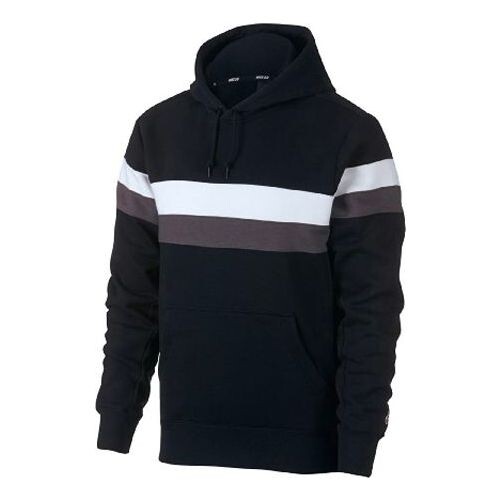 

Толстовка Men's Nike SB Icon Striped Skateboard Black, черный