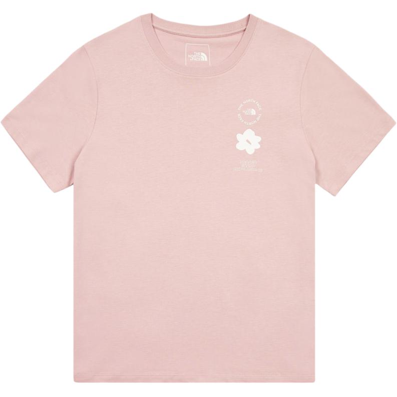 

THE NORTH FACE Футболка женская розовая, Розовый, THE NORTH FACE Футболка женская розовая