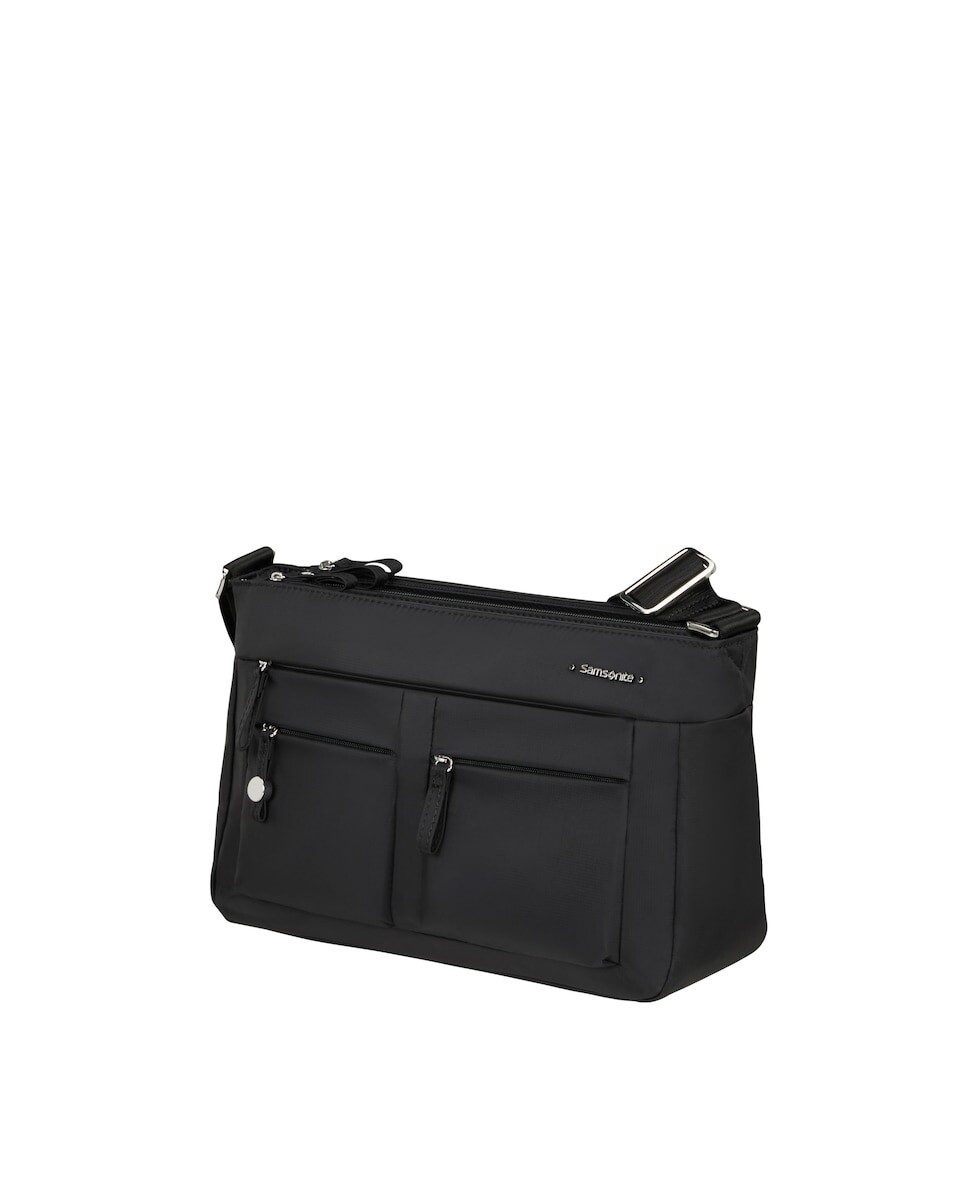

Черная сумка через плечо S Move 40 с брелоком на молнии SAMSONITE, черный