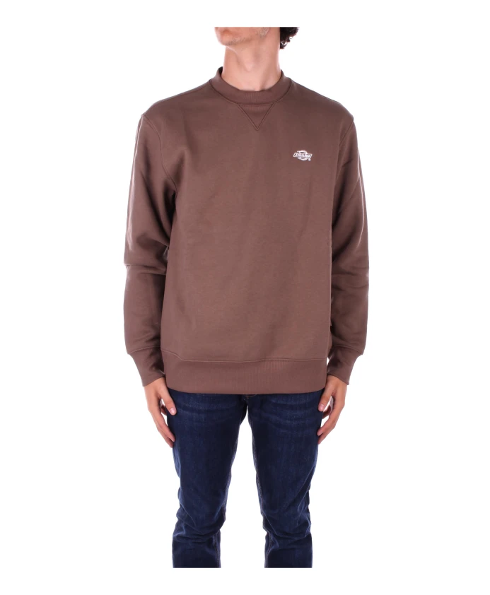 

Свитер с логотипом спереди Dickies, коричневый